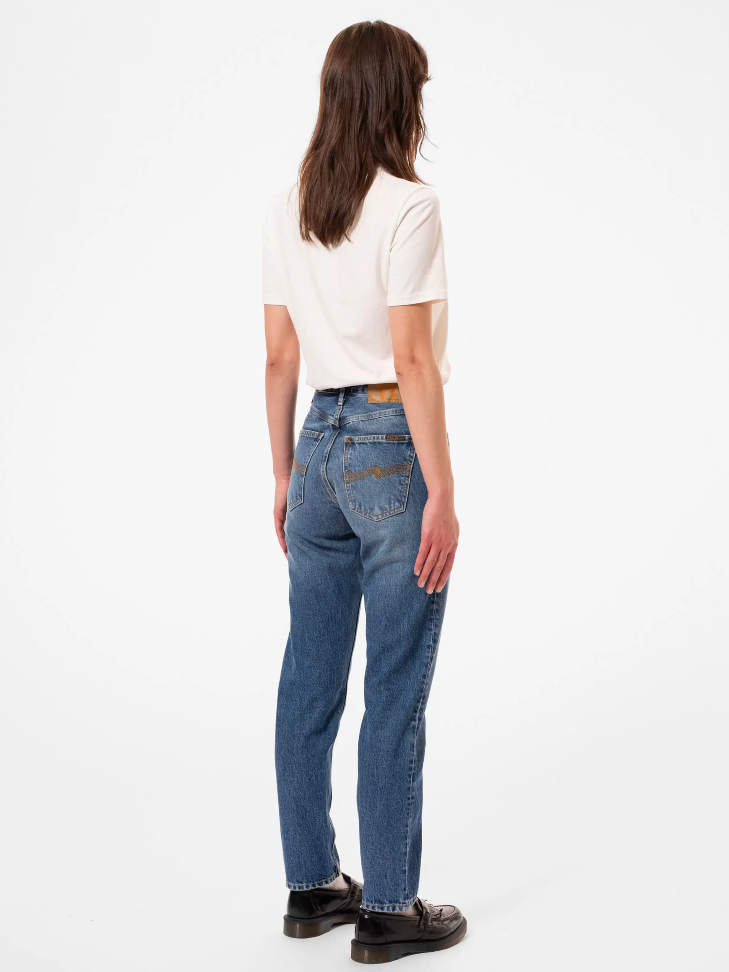 Women Nudie Jeans Breezy Britt | Washed | Breezy Britt Aged Black