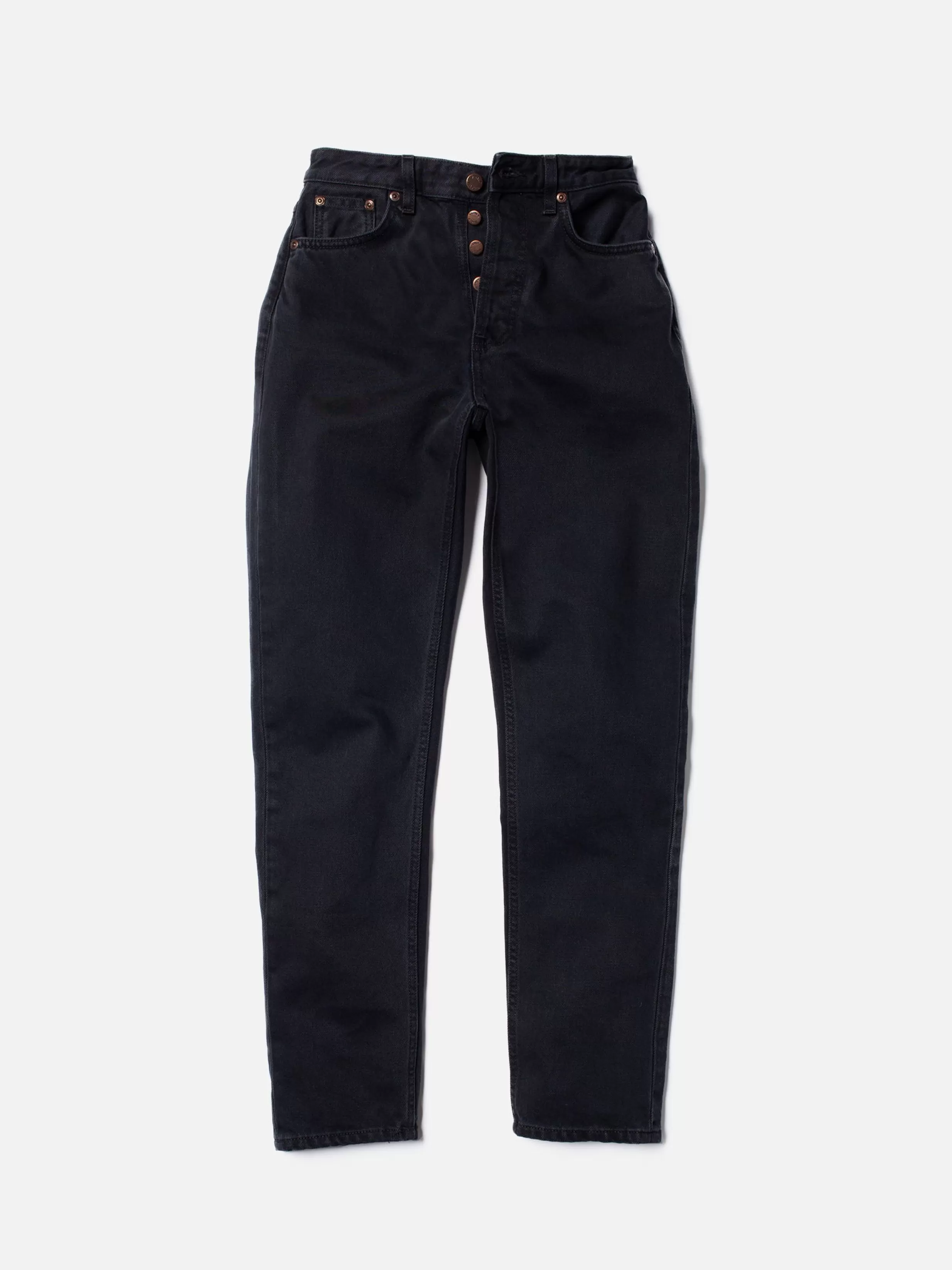 Women Nudie Jeans Black | Jeans | Breezy Britt Aged Black