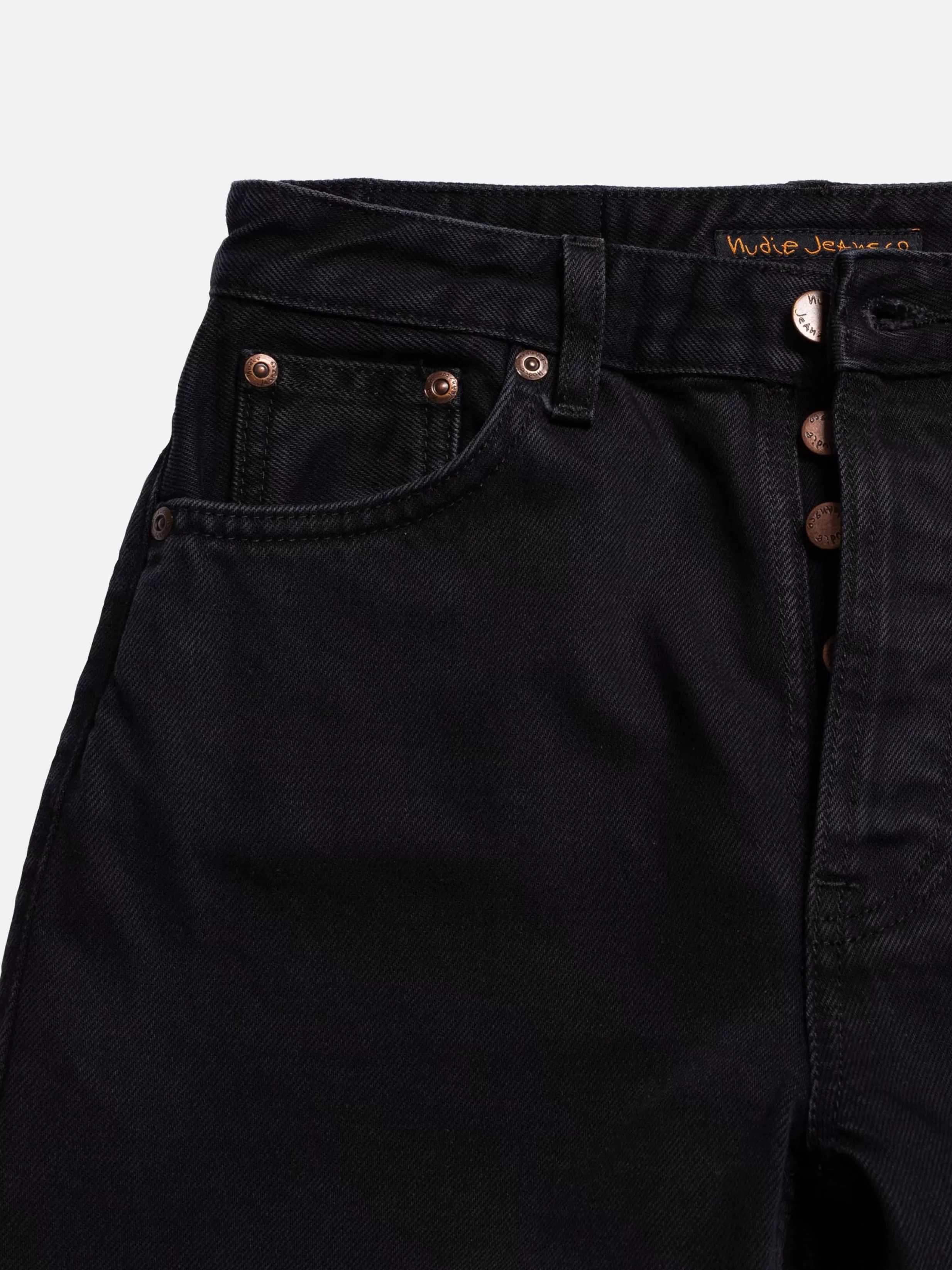 Women Nudie Jeans Black | Jeans | Breezy Britt Aged Black