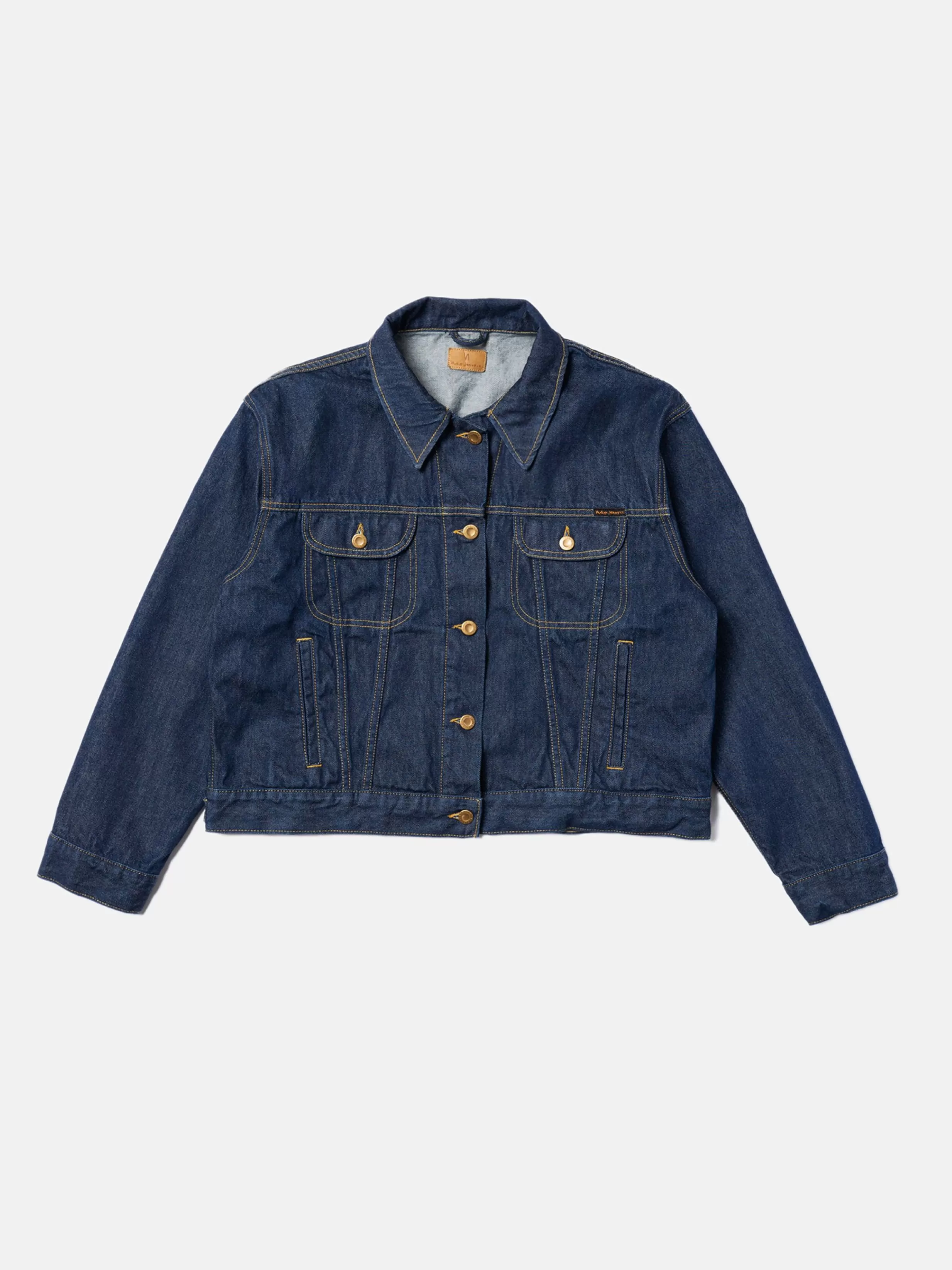 Women Nudie Jeans Denim jackets | Clean Eileen Classic Blue