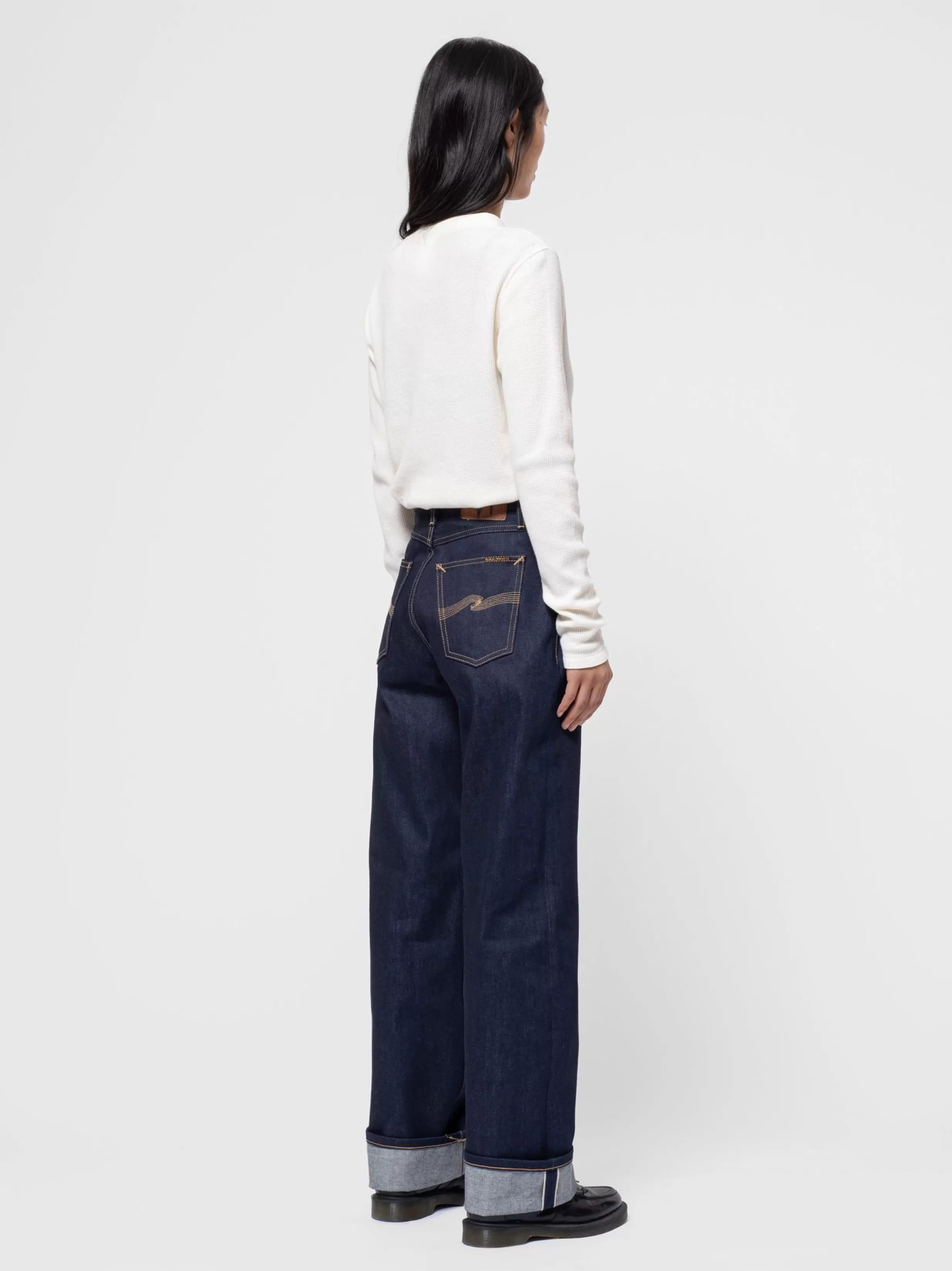 Women Nudie Jeans Clean Eileen | Selvage | Clean Eileen Classic Blue