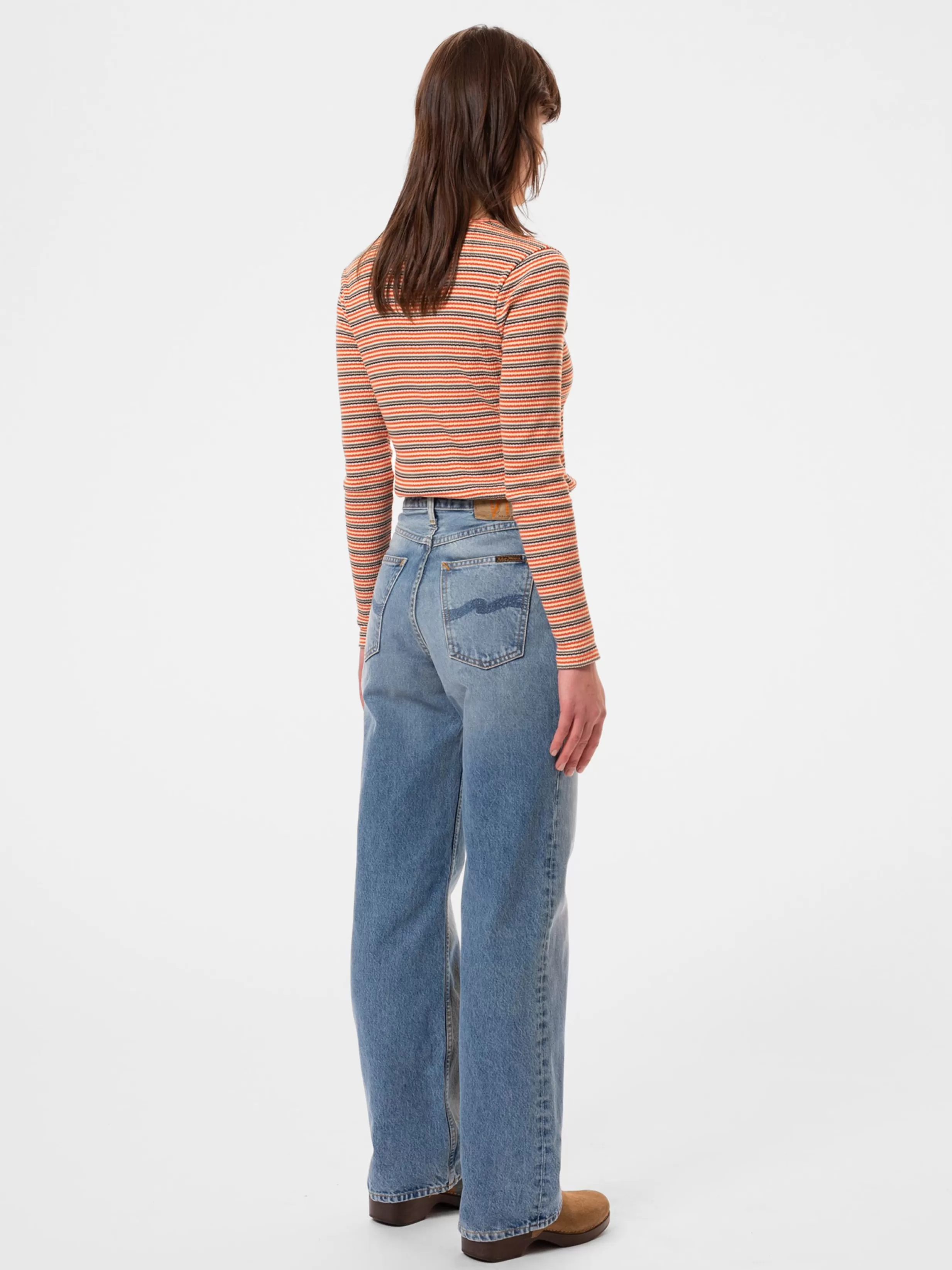 Women Nudie Jeans Clean Eileen | Washed | Clean Eileen Classic Blue