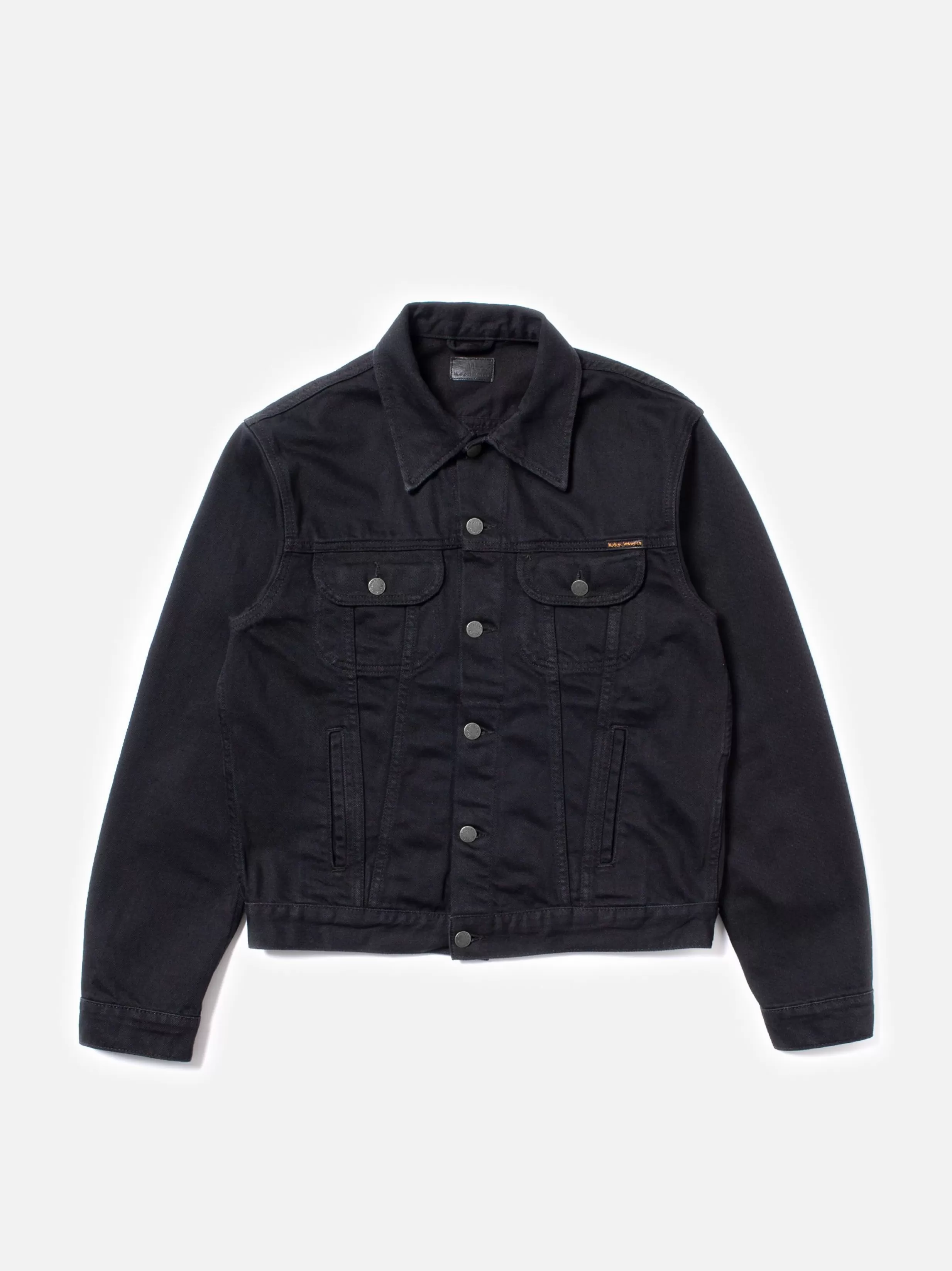 Nudie Jeans Black | Denim jackets | Gritty Jackson Dry Selvage