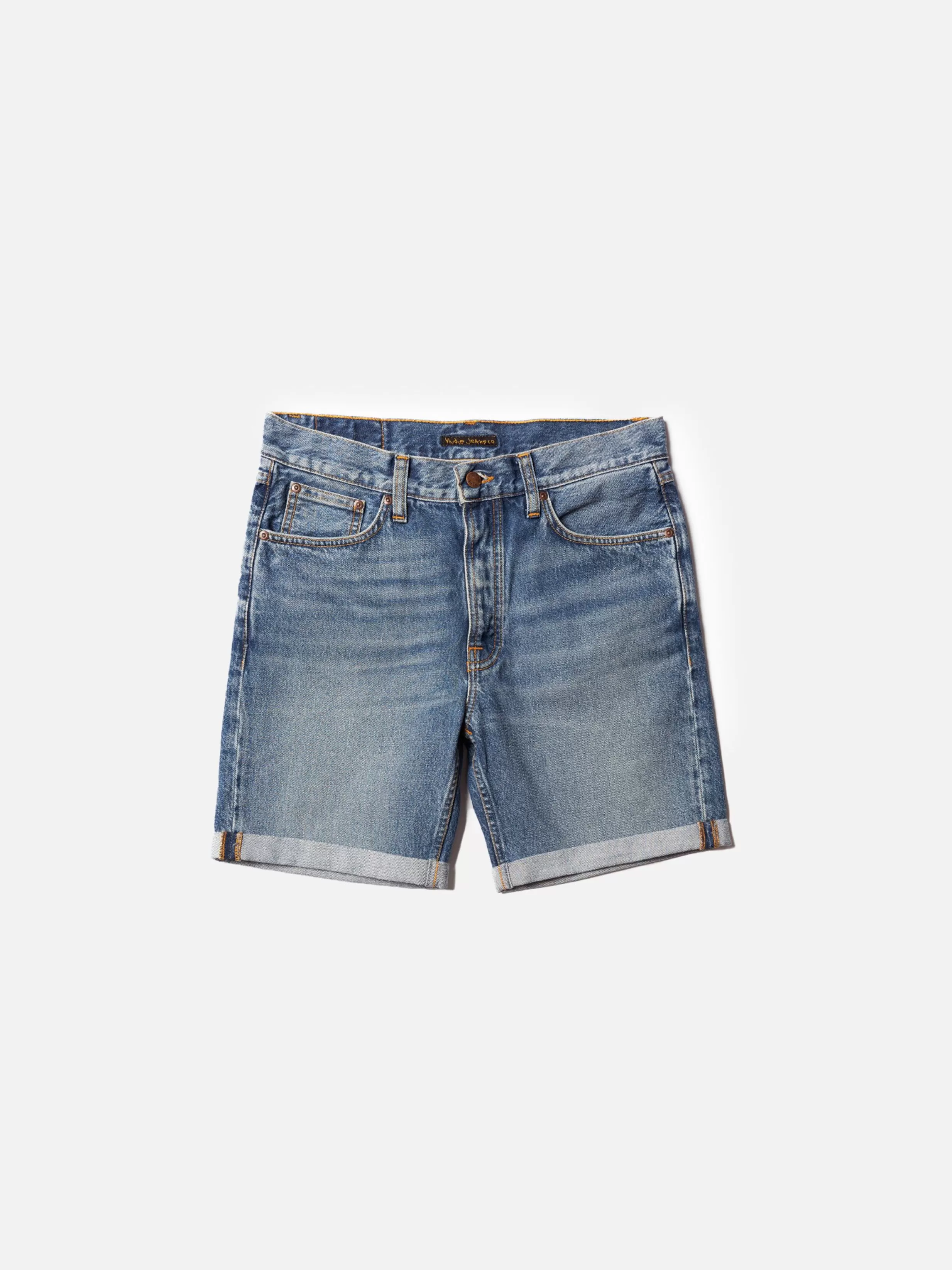 Nudie Jeans Shorts | Josh Denim Shorts Aged Black