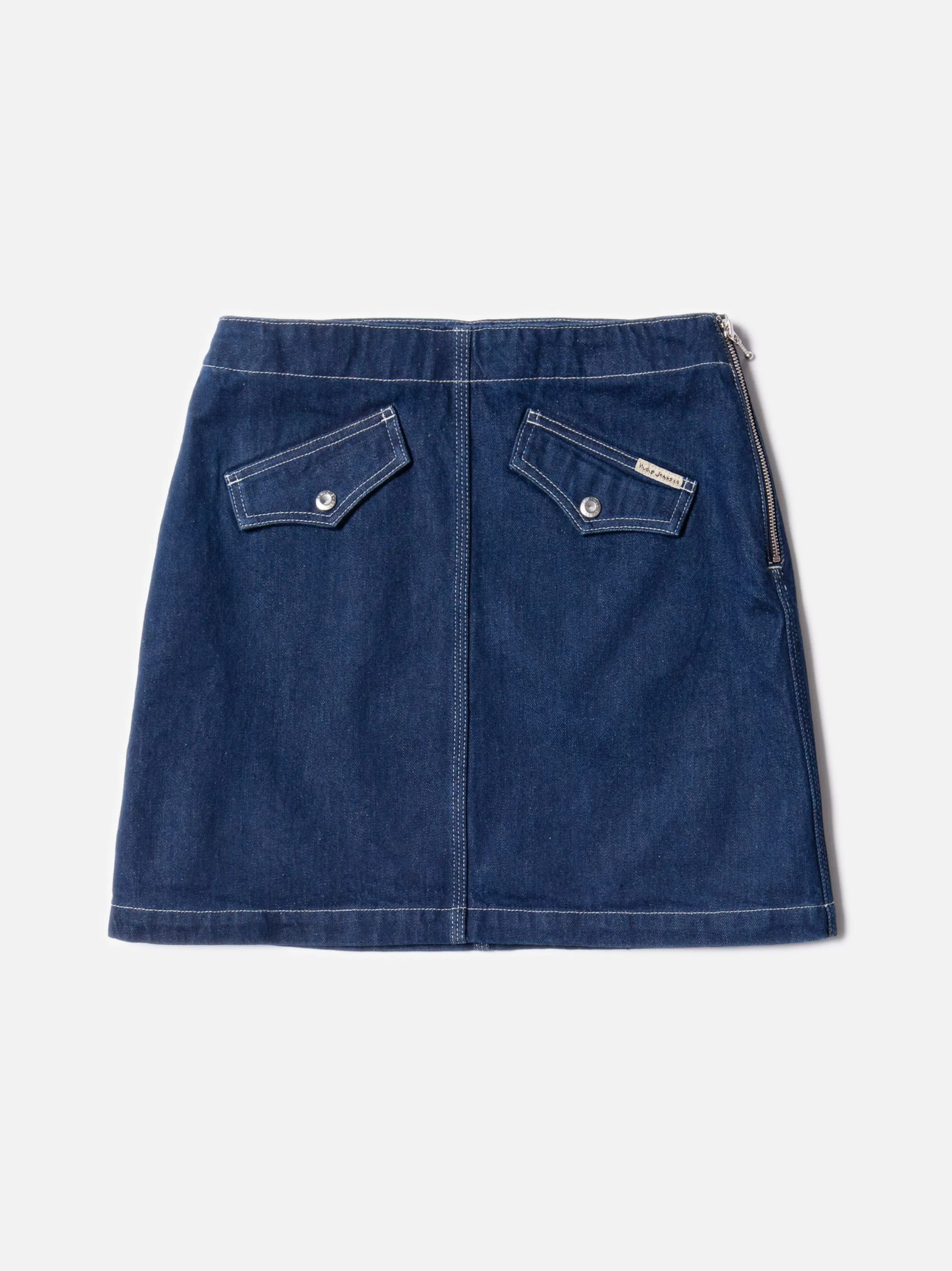 Women Nudie Jeans Shorts & Skirts | Jossan Rib T-Shirt Egg White