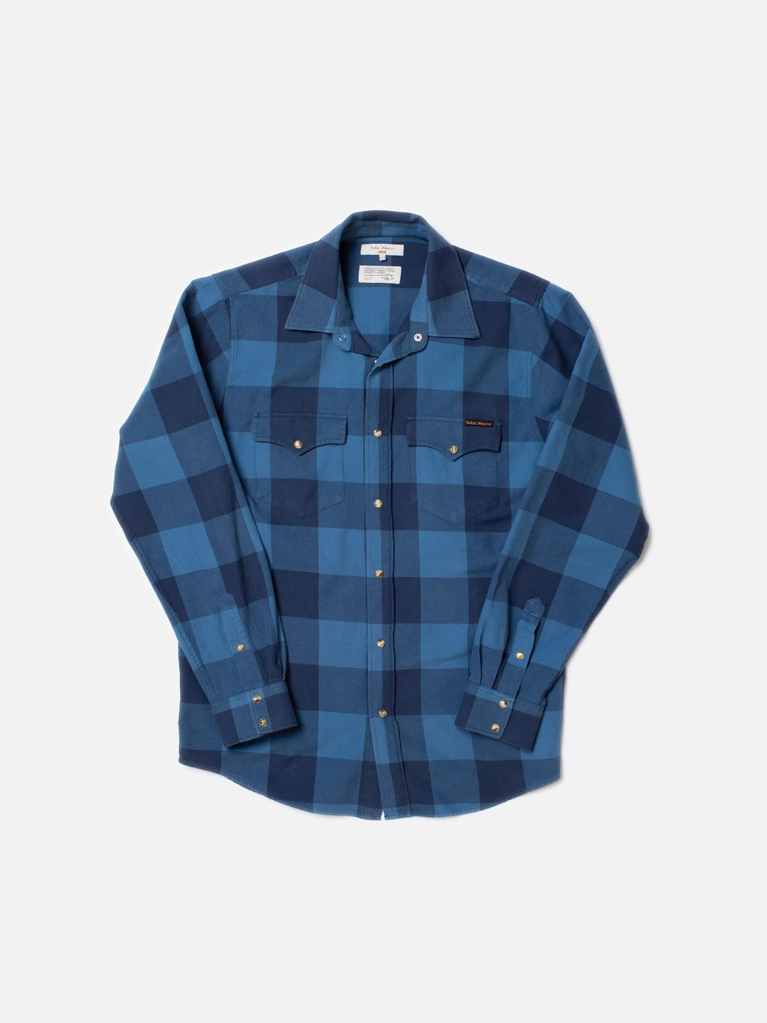 Nudie Jeans Shirts | Lean Dean Lost Orange