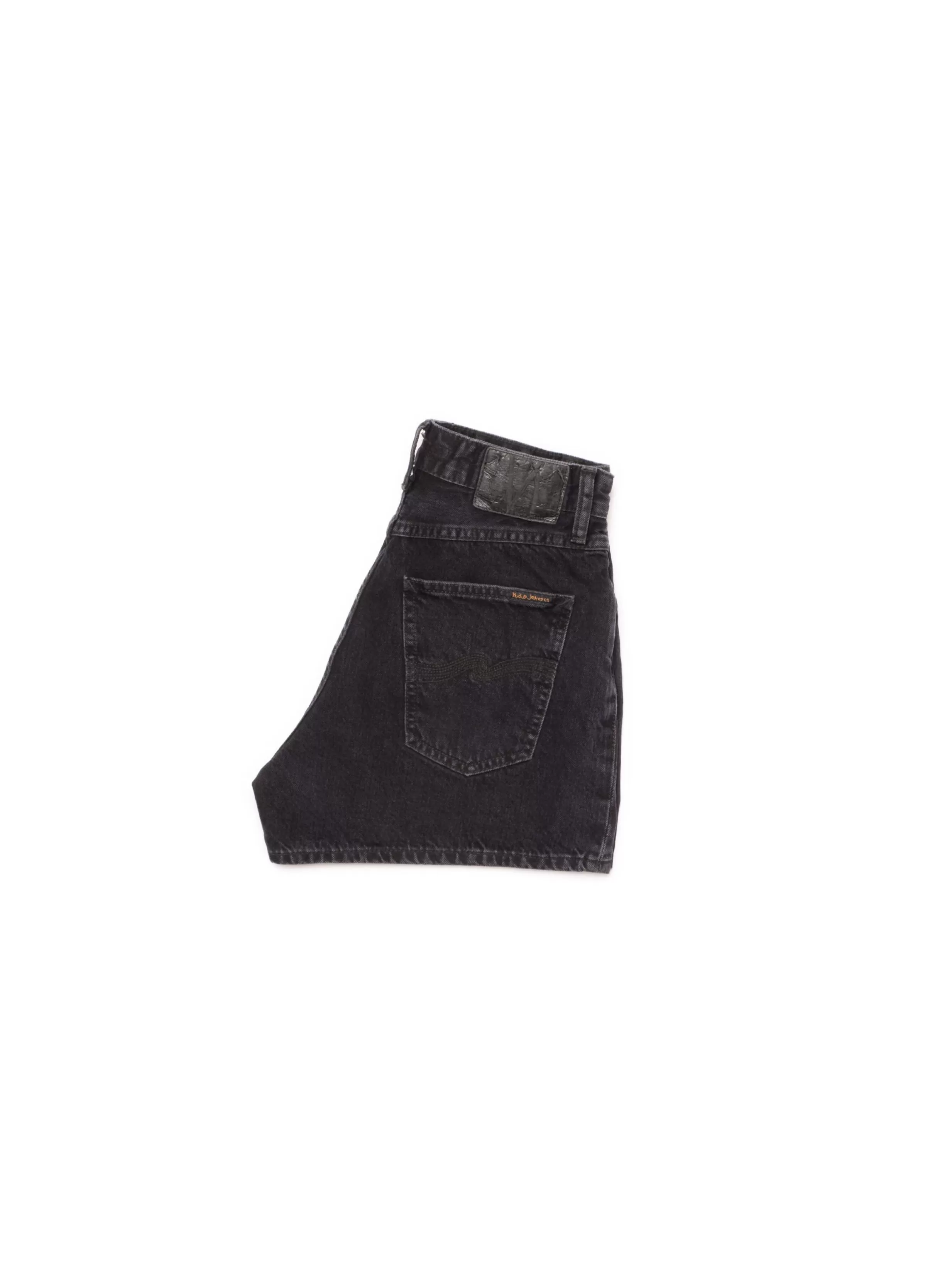 Women Nudie Jeans Shorts & Skirts | Maeve Denim Shorts Smooth Black