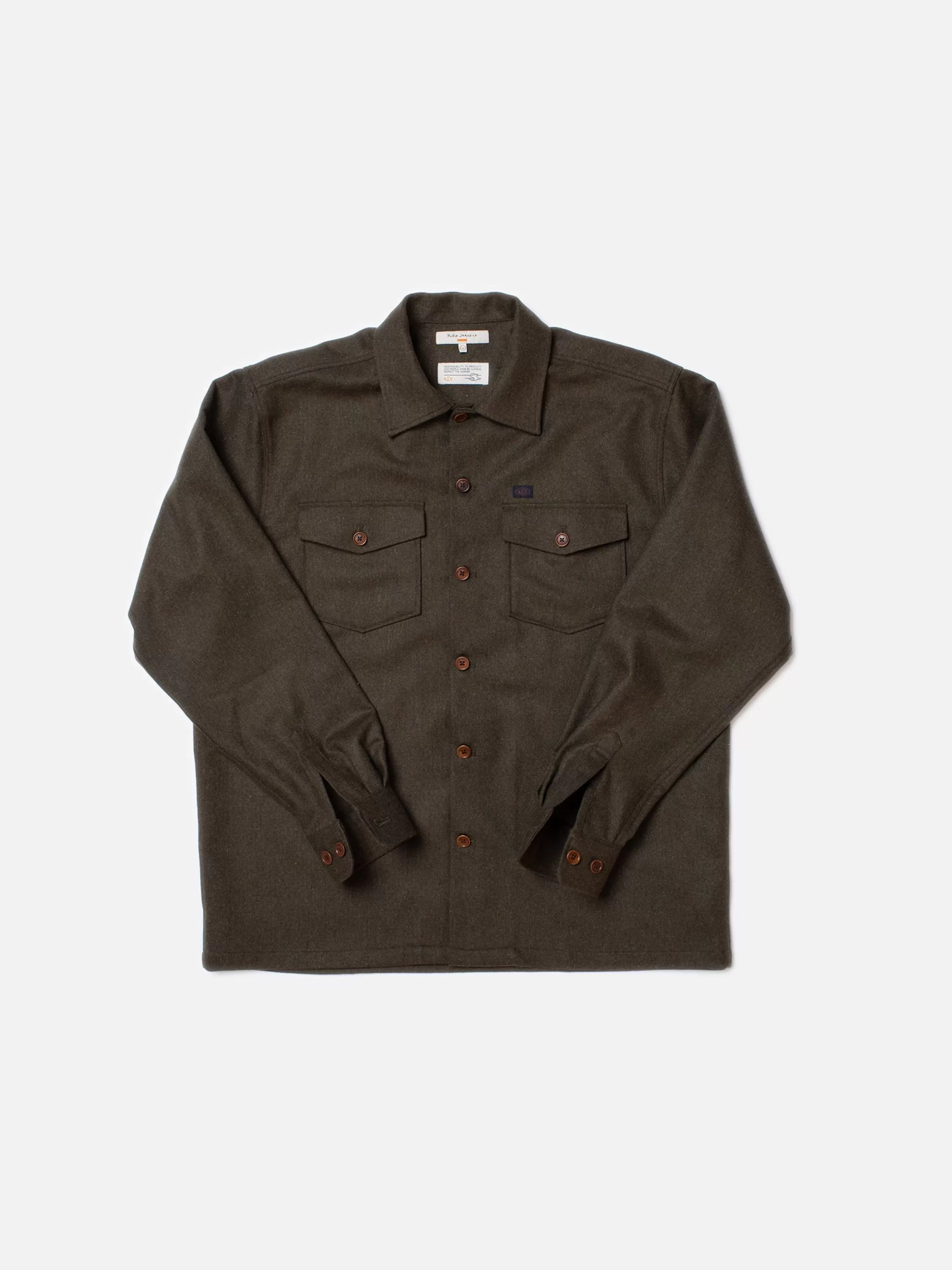 Nudie Jeans Shirts | Rad Rufus Dry Heavy