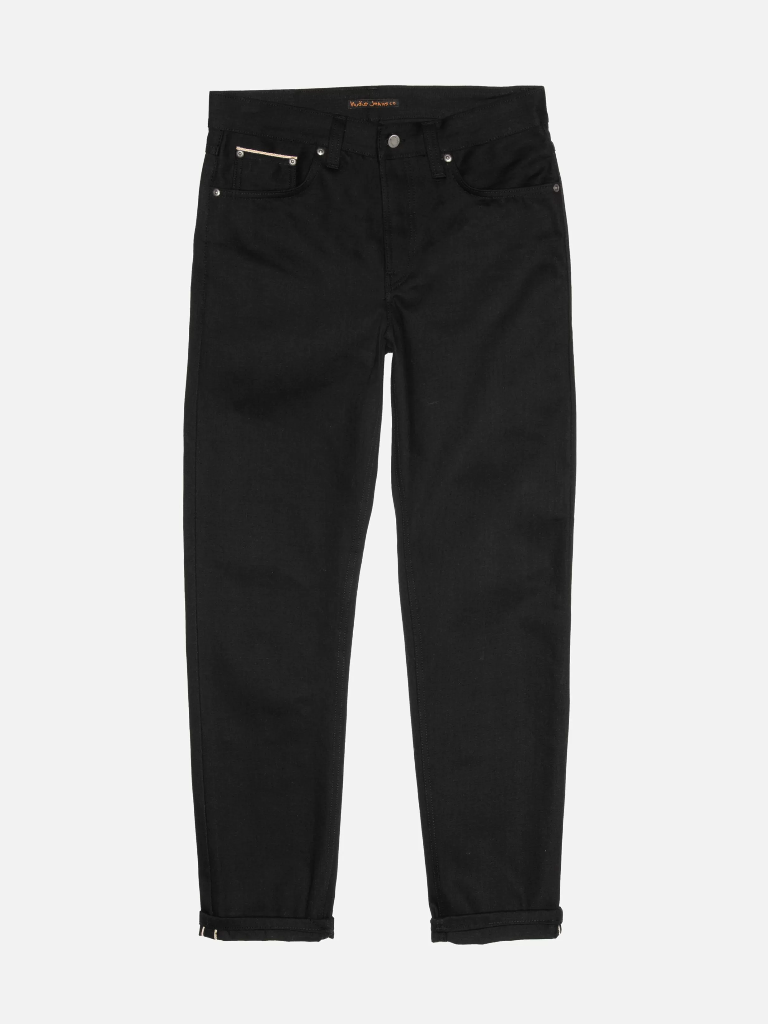 Nudie Jeans Steady Eddie II | Black | Steady Eddie II Dry Ace Selvage