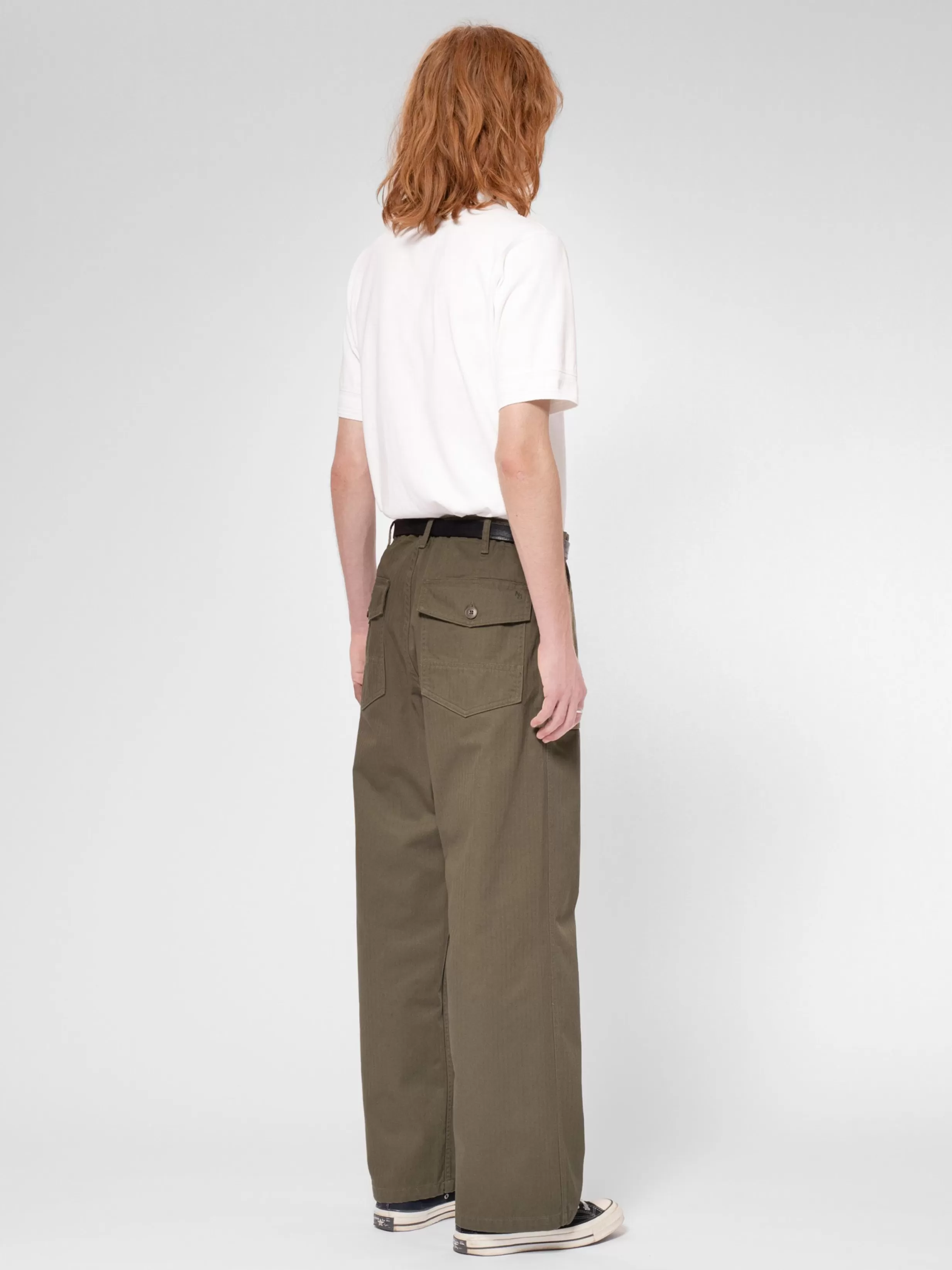 Nudie Jeans Pants | Tuff Tony Fatigue Pants Olive